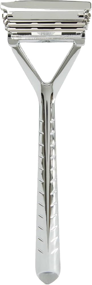 Leaf Shave | Leaf Razor, Chrome - All-Metal, Eco-Friendly Razor for Women & Men; Includes 10 Stai... | Amazon (US)
