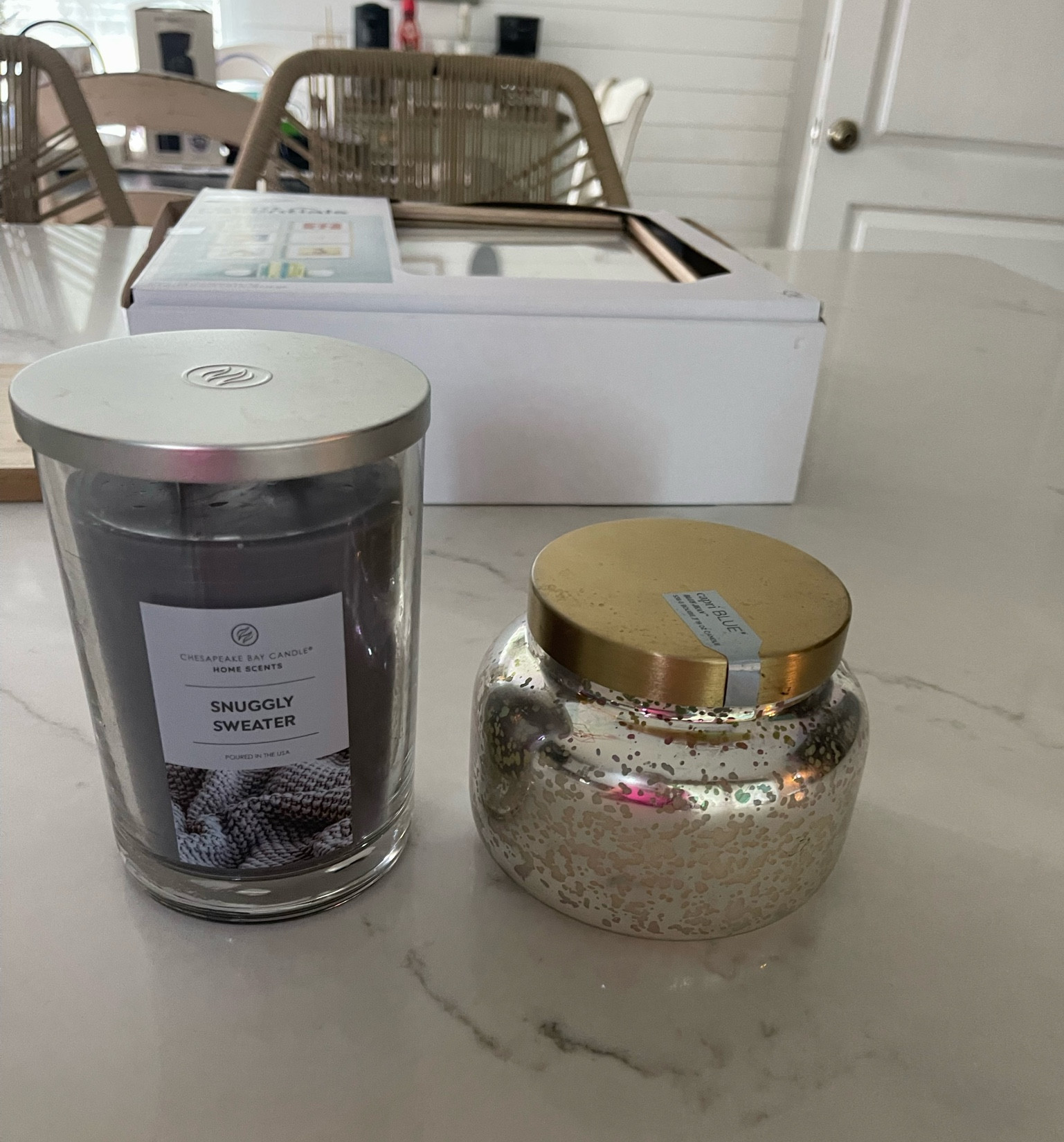 Save or splurge Capri Candle Blue Jean Dupe from Target! 