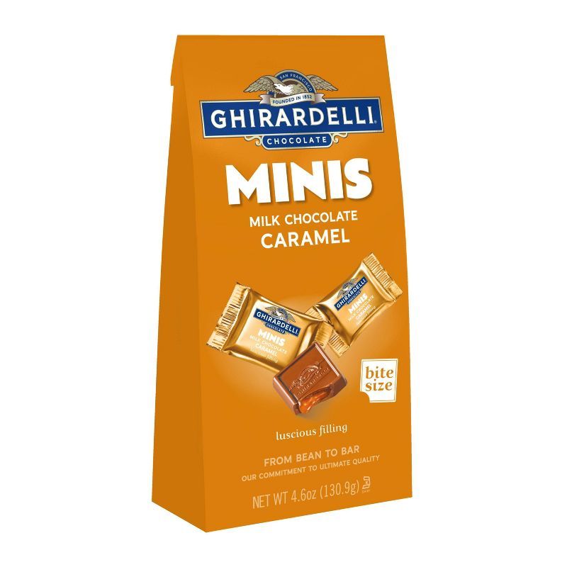 Ghirardelli Milk Chocolate Caramel Minis - 4.6oz | Target