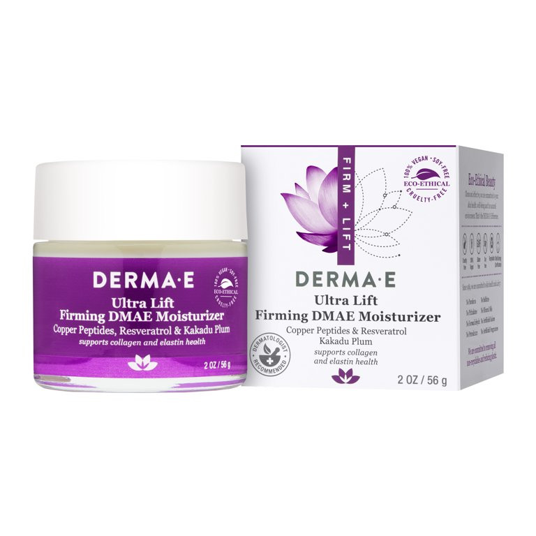 DERMA E Ultra Lift Firming DMAE Moisturizer with Copper Peptides & Resveratrol, 2 oz | Walmart (US)