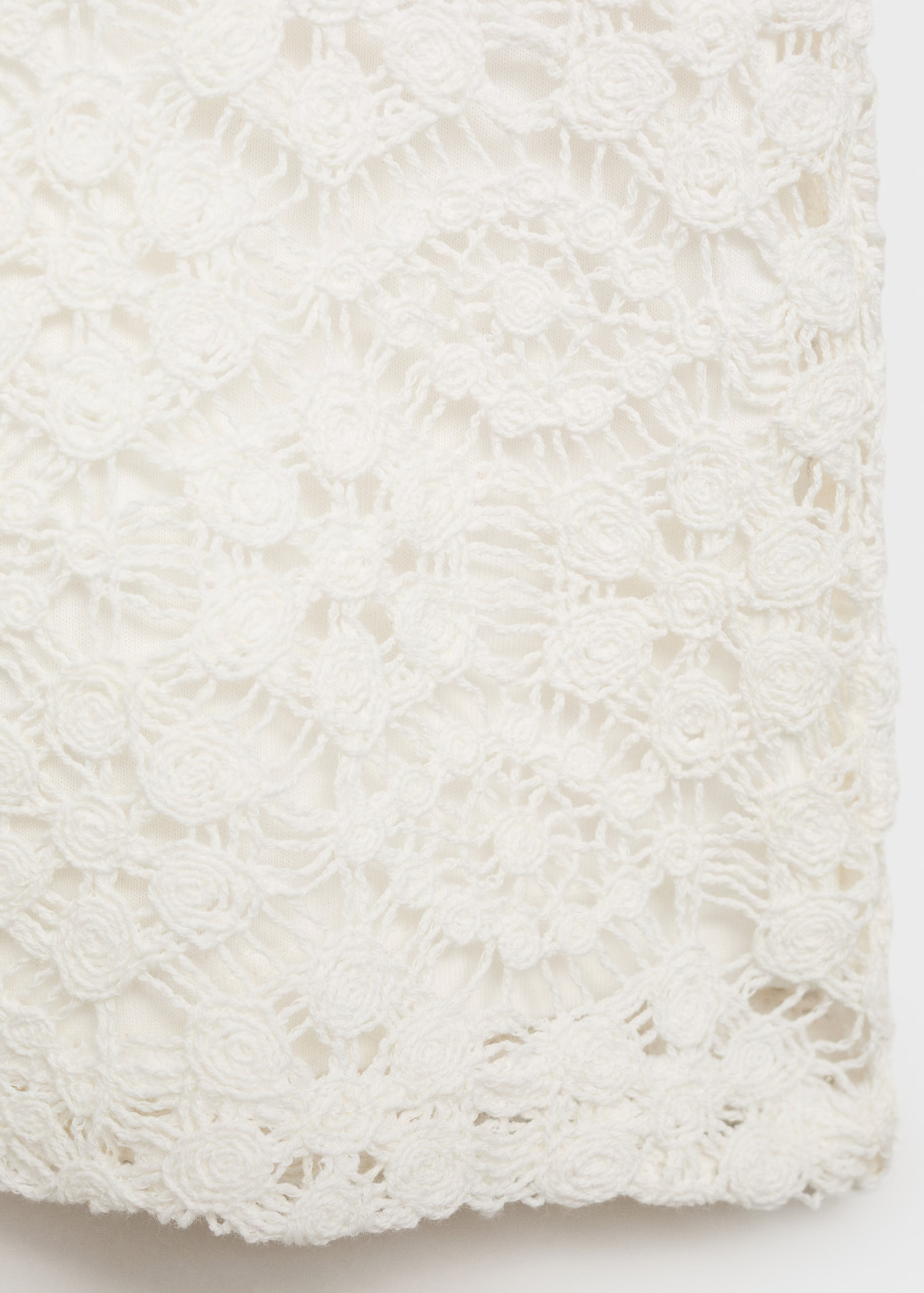 Crochet straight-fit shorts | Mango (US/MX/AU)