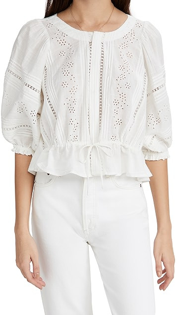Daisy Chains Eyelet Top | Shopbop