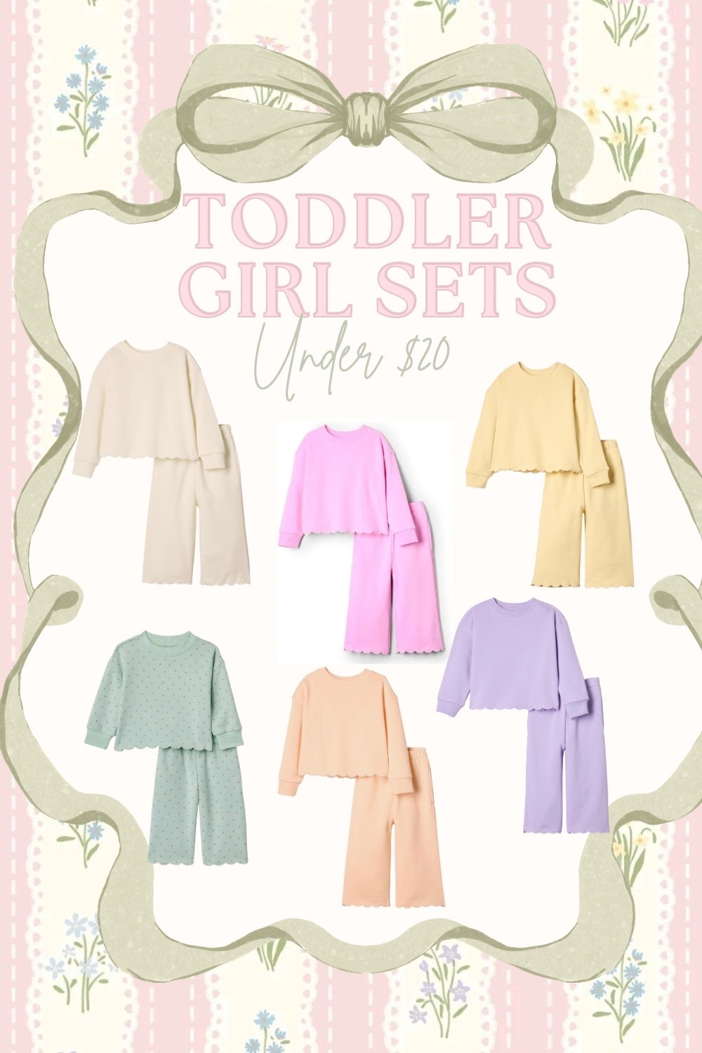 Our FAVORITE toddler scalloped sets, all under $20! 💛

#toddlergirl #under20

#LTKKids #LTKmomlife #LTKBaby