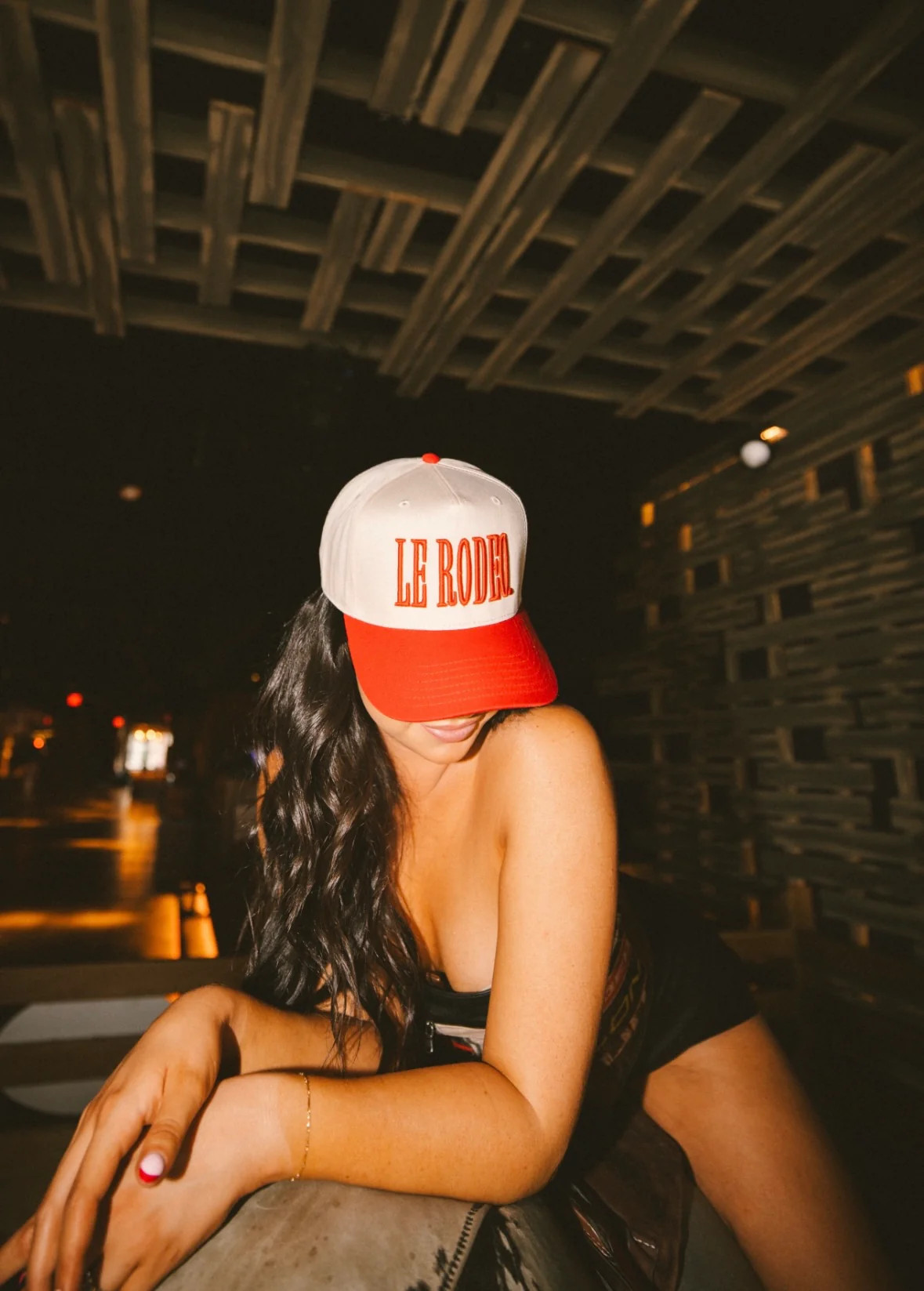 LE RODEO. Vintage Trucker Hat - Red - PREORDER | KenzKustomz