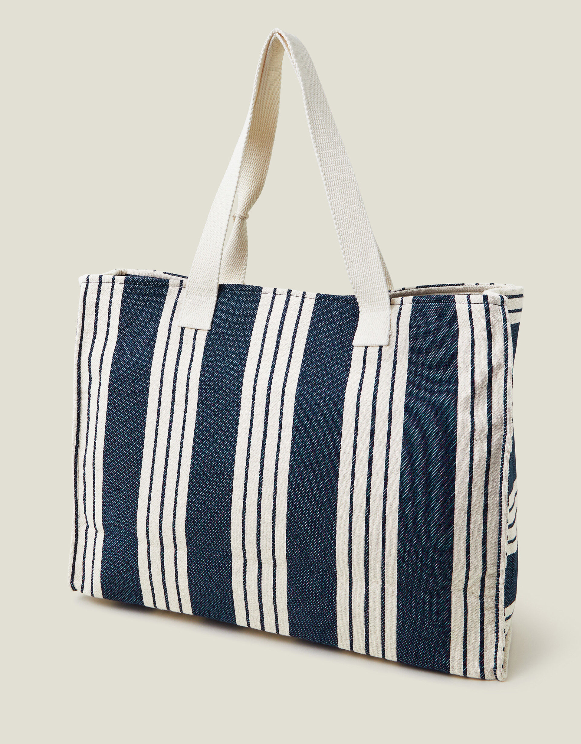 Large Stripe Beach Bag | Accessorize (Global)