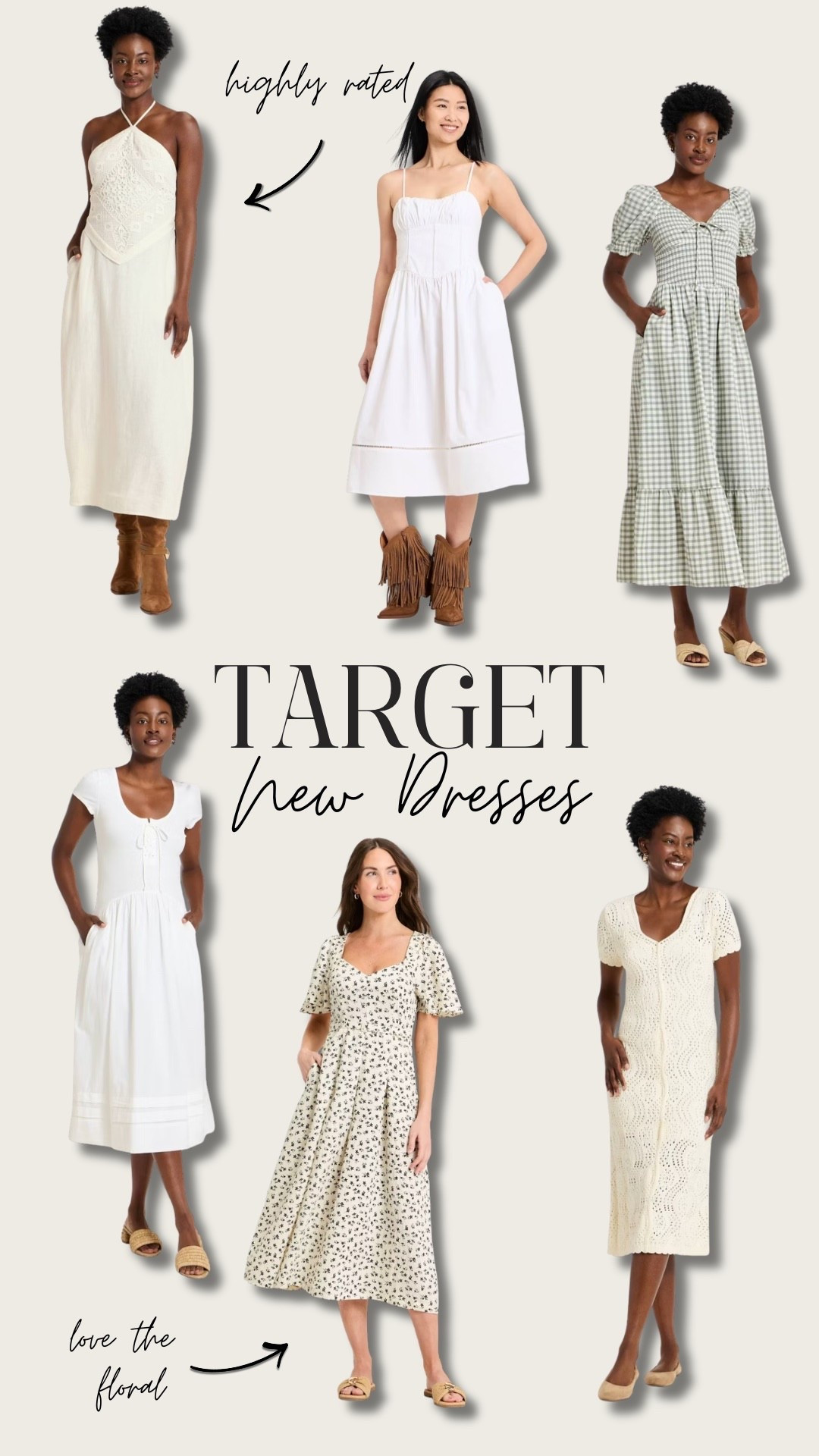 Still picking my jaw up off the floor after seeing these new dresses from Target 😱🤩 you couldn’t ask for better spring & summer dresses! 

#LTKootd #LTKspringtrends #LTKspring