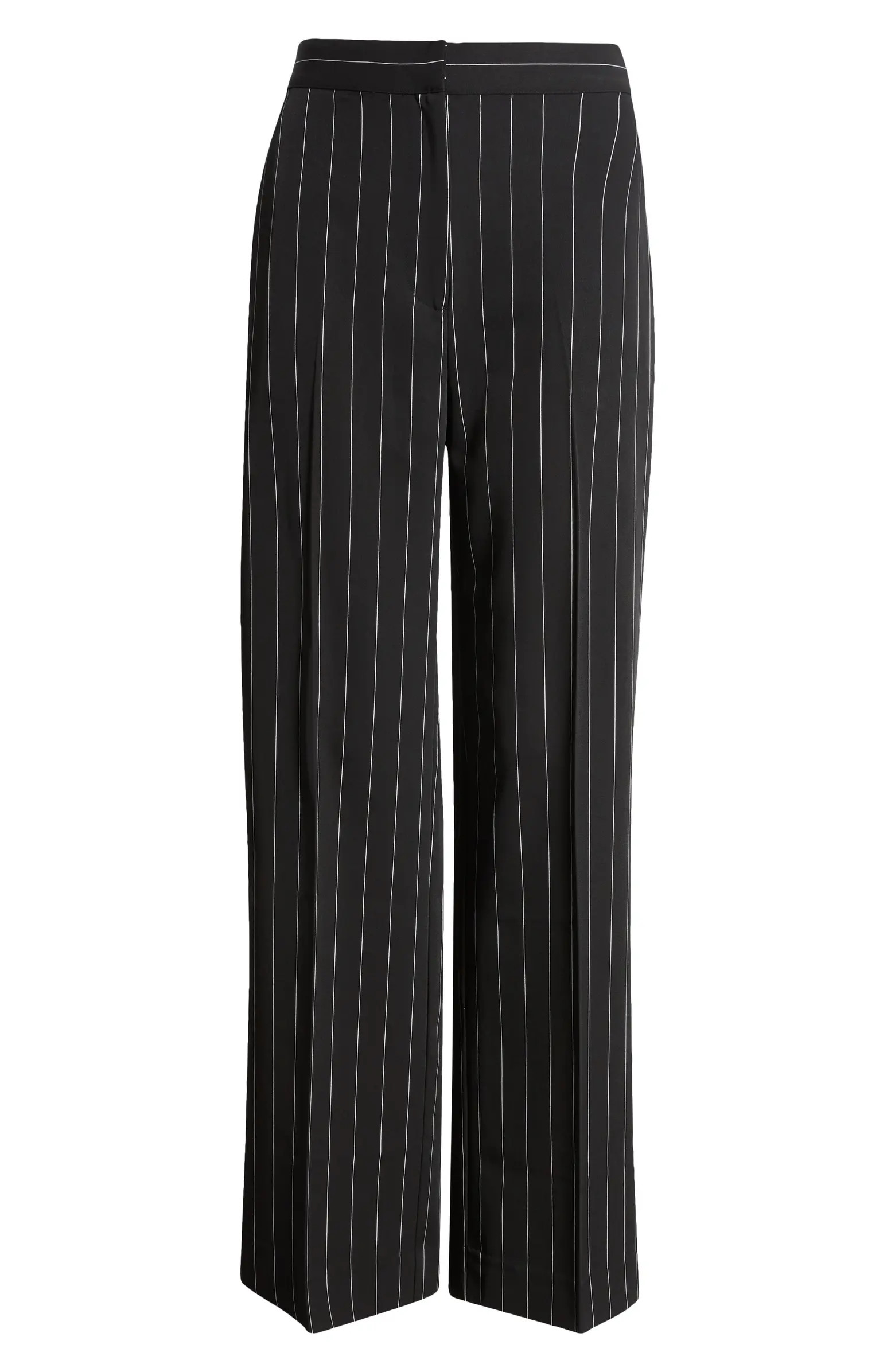 Straight Leg Twill Pants | Nordstrom