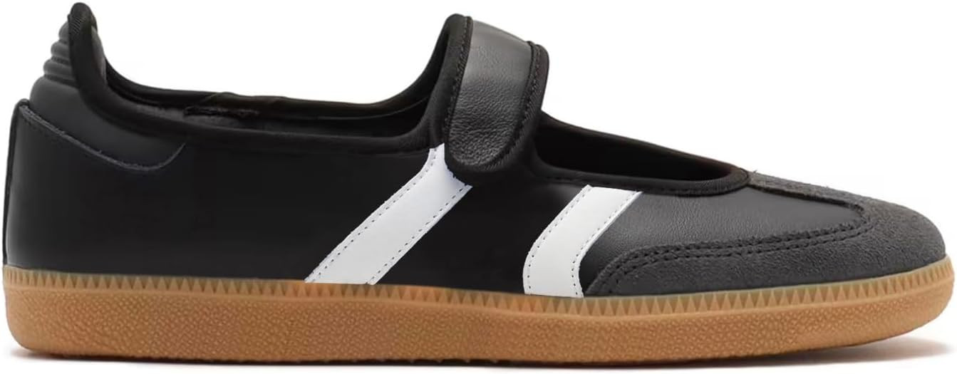 Mary Jane Sneakers for Women Slip on Ballet Flats Walking Retro Sneakers | Amazon (US)