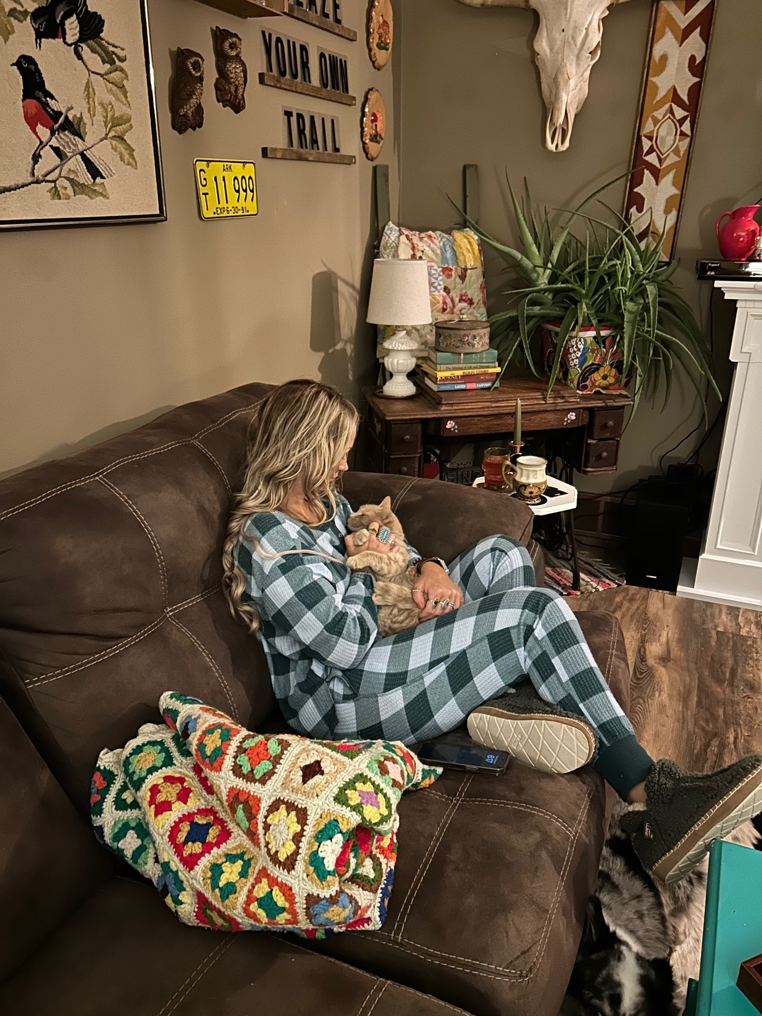 Don’t tell Hoss! Sack of taters comes in for his daily coffee clutch! 

#LTKhome #LTKSeasonal #LTKHoliday