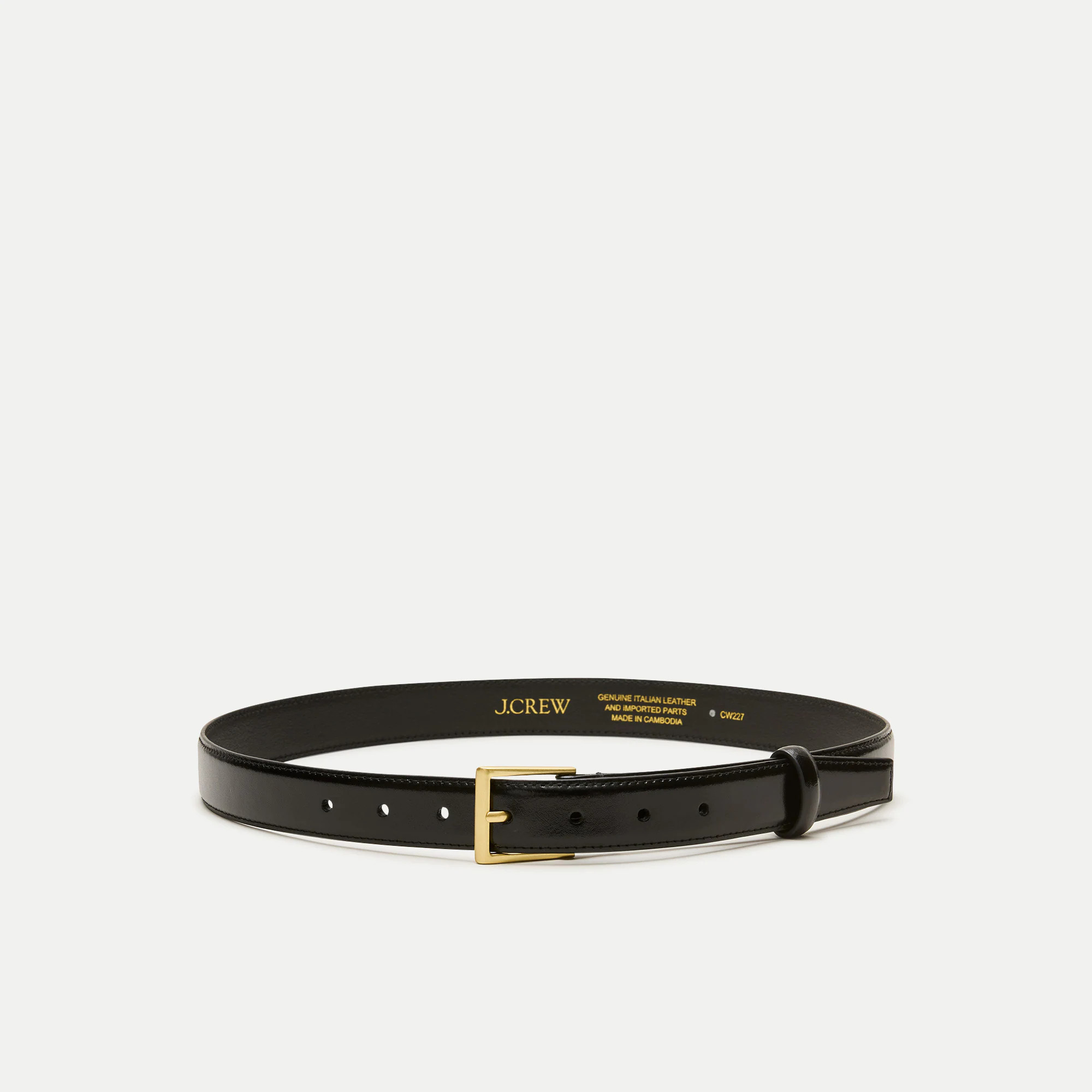 Berkeley belt in Italian leather | J. Crew US