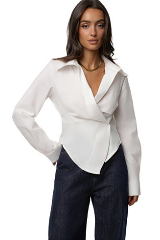 Women's Sculpt And Form Blouse | Macy's