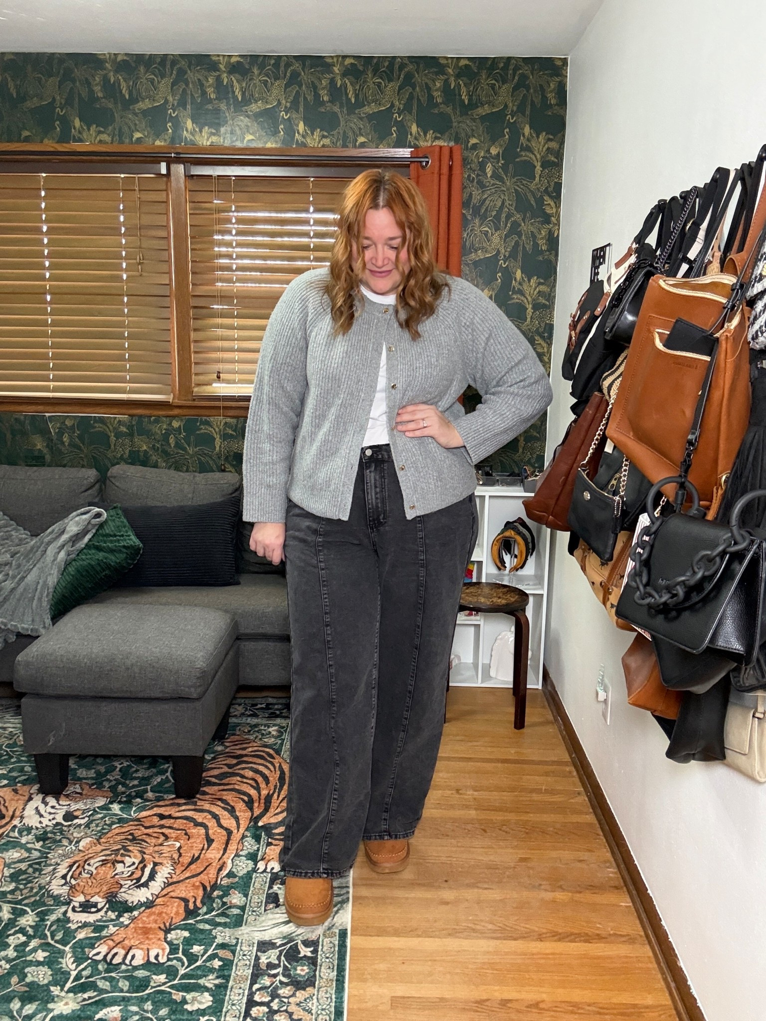 Abercrombie sale!
Sharing my favorite spring outfit recipe - cardigan with top button only 

#LTKPlusSize #LTKMidsize #LTKSpringSale