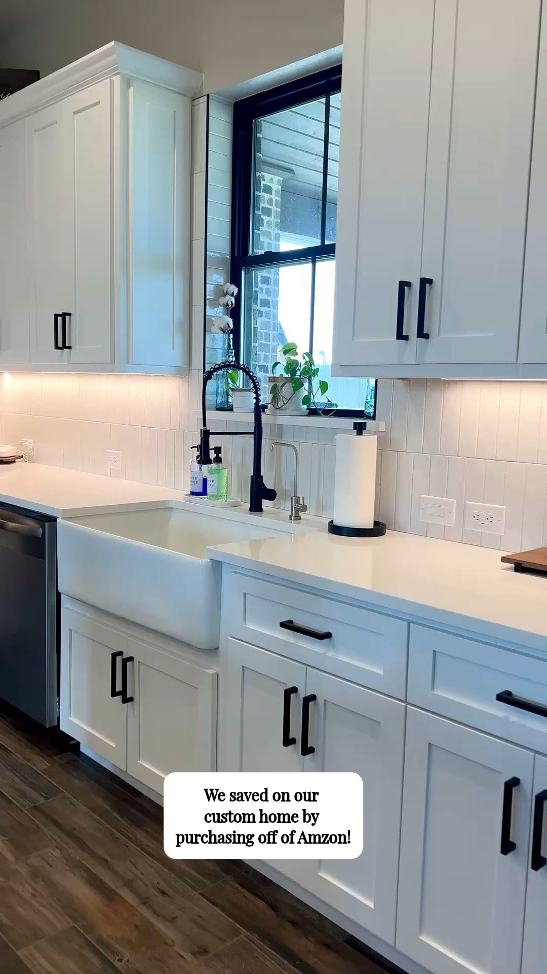 We saved a lot of money by purchasing some house features off of Amazon! Our white farmhouse kitchen sink is on sale and under $250! 🙌🏼 

Amazon finds, house finds, kitchen, custom home, house details 

#LTKHome
