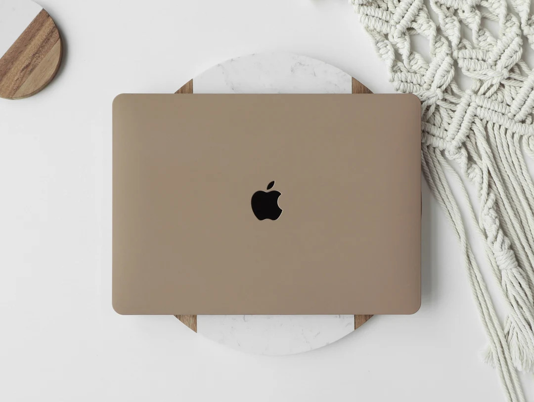 Cozy Brown New Pro Mac Hard Protective Case Personalized Name for MacBook Air 11/13 Pro13/14/15/1... | Etsy (US)