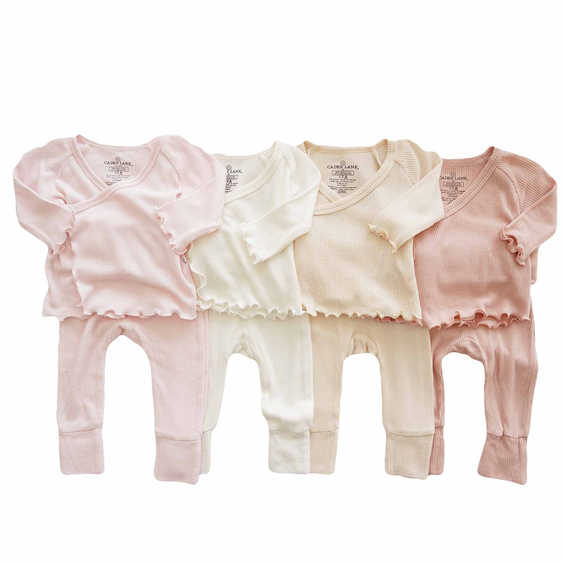 2pc Waffle Crossover Top & Bottom | Caden Lane