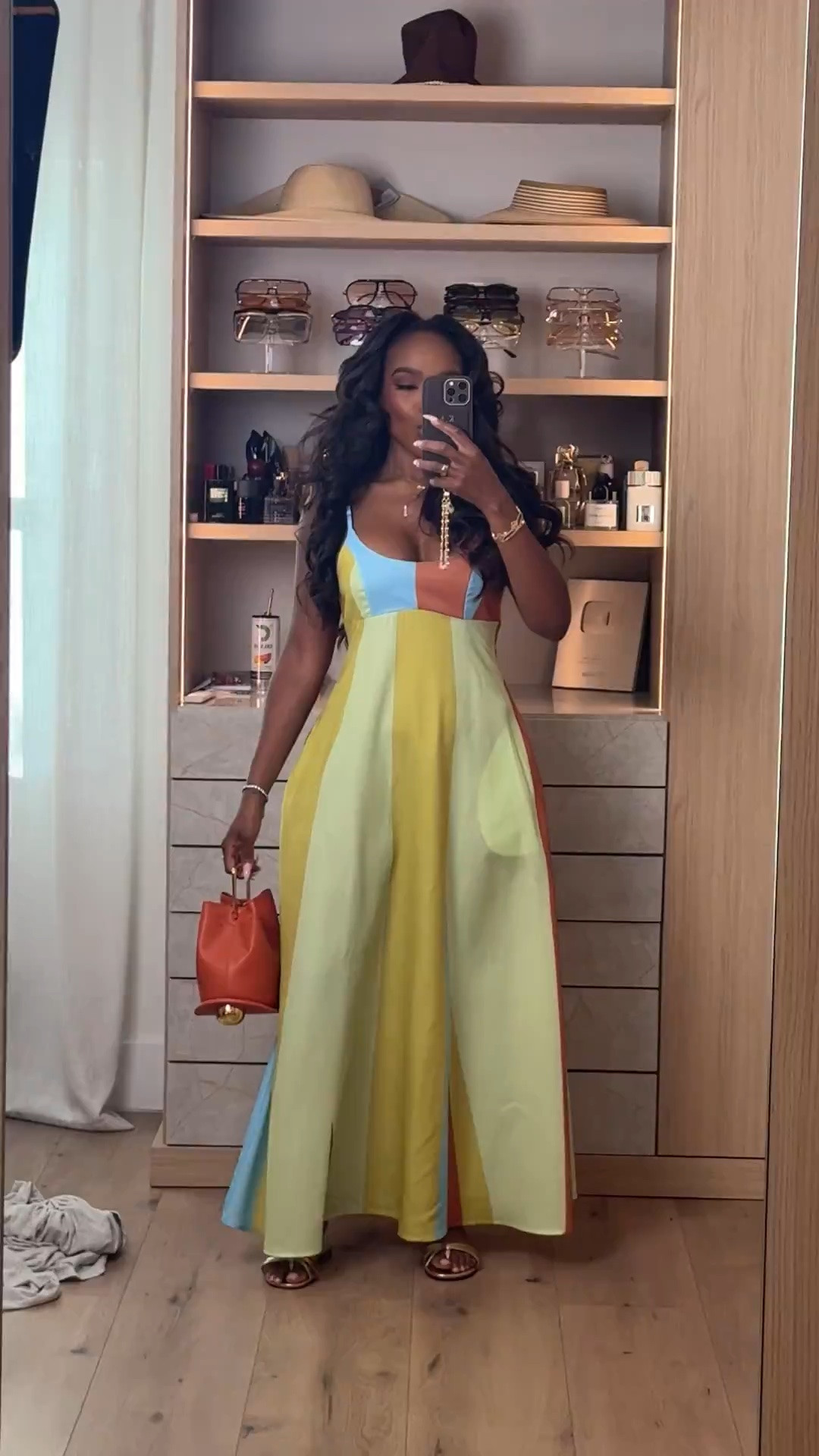 Hi babes! 

Okay this colorblock maxi is SUCH a statement piece and exactly the kind of dress that makes people stop scrolling. The pastel tones mixed with the flowy silhouette give that elevated vacation energy while still feeling playful, feminine, and effortless.

I paired it with the orange structured bag because it pulls the warm tones together SO well and gives the outfit that luxury-inspired styling moment without overcomplicating the look. This is one of those dresses that does all the work for you.

Where to wear this:
• Vacation dinners
• Resort nights
• Beachside brunch
• Summer parties
• Tropical getaways

Affordable statement pieces paired with elevated accessories always create the best high-end look while keeping the outfit wearable and versatile. The cost per wear on dresses like this becomes SO worth it because they photograph beautifully every single time.

Everything is linked below ✨

xx Kira | IG: KirasFashionFinds

5’4 | 140LBS | 34D-27-40 | size small

#LTKgrwm #LTKootd #LTKvlog