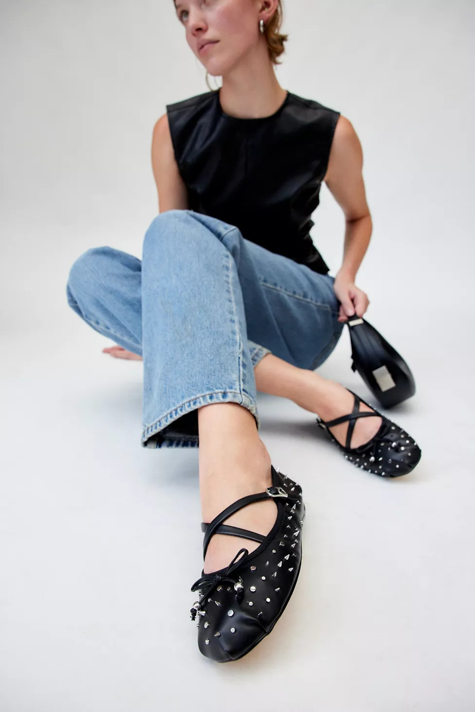 Circus NY By Sam Edelman Zuri Stud Ballet Flat | Urban Outfitters (US and RoW)
