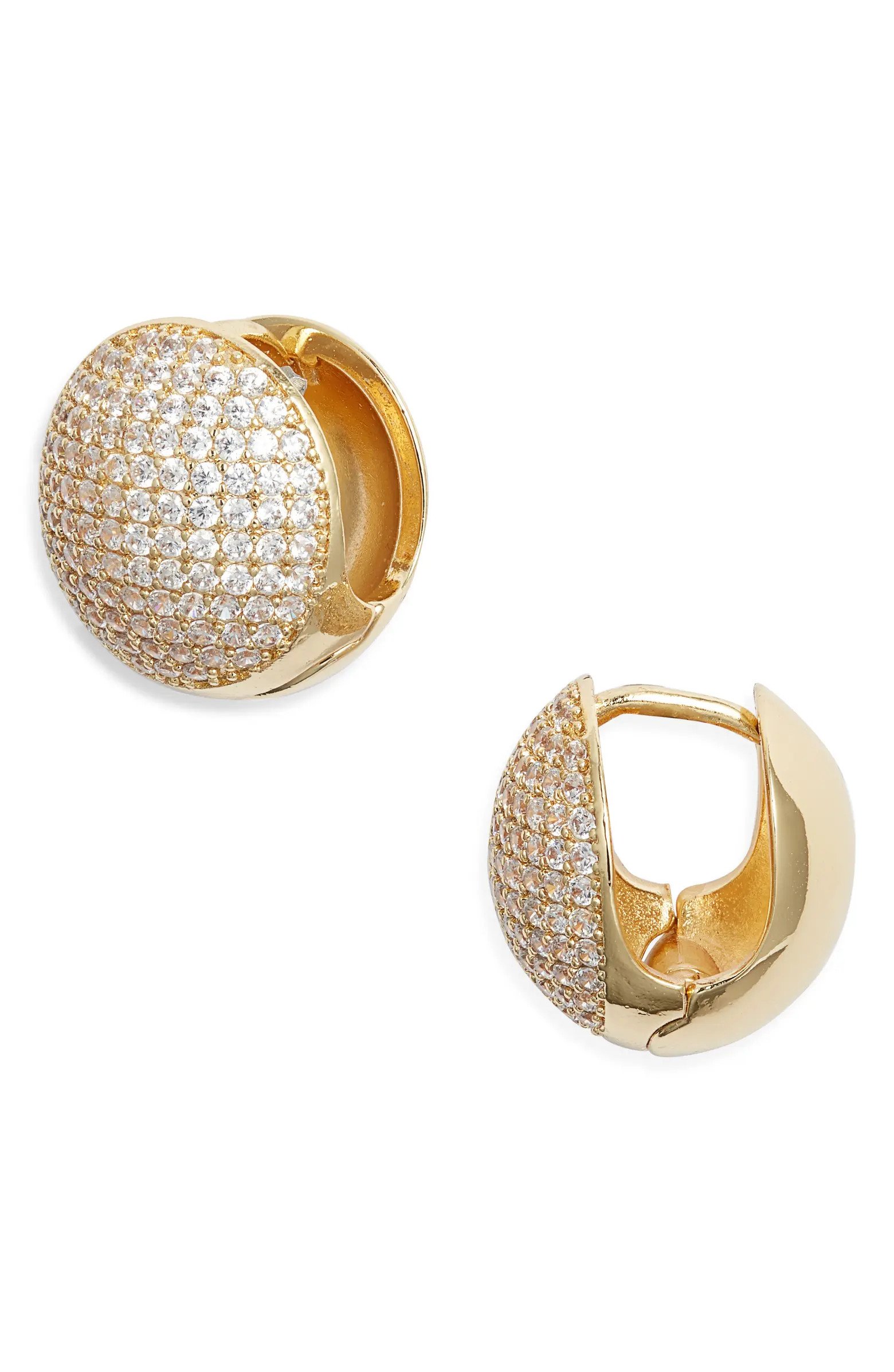 Nordstrom Pavé Orb Huggie Earrings | Nordstrom | Nordstrom
