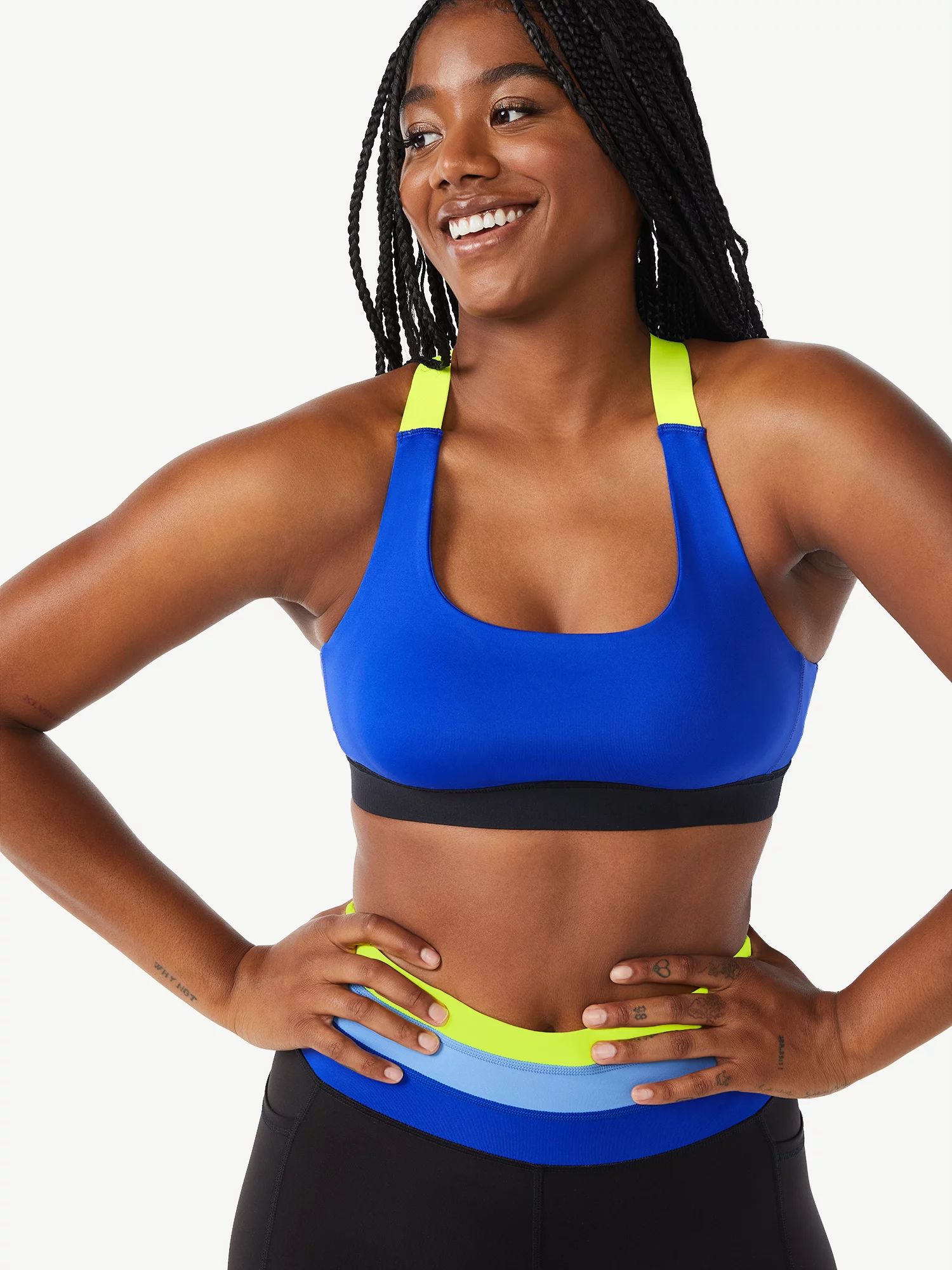 Love & Sports Women's Lana Sports Bra | Walmart (US)