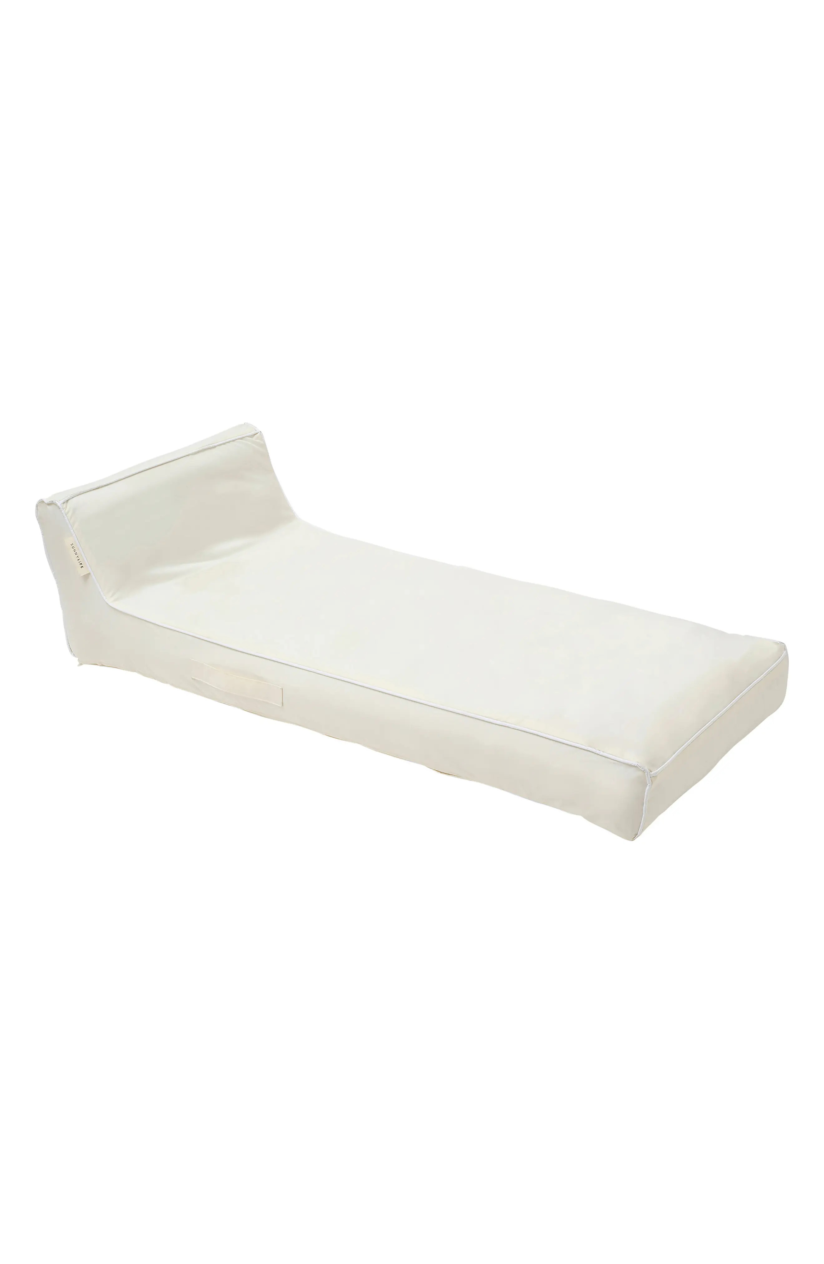 Luxe Lounger Casa Cream Inflatable Pool Float | Nordstrom | Nordstrom