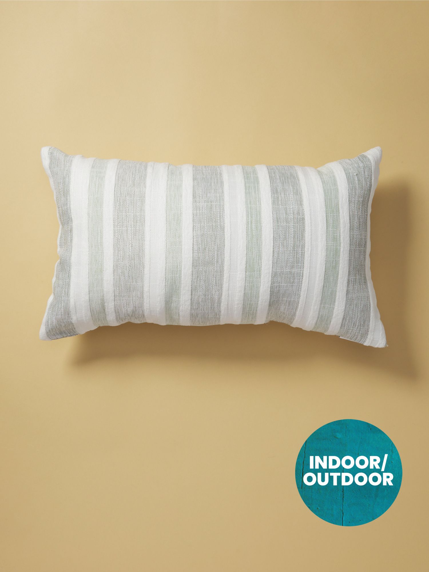 14x24 Indoor Outdoor Striped Pillow | Outdoor Pillows | HomeGoods | HomeGoods