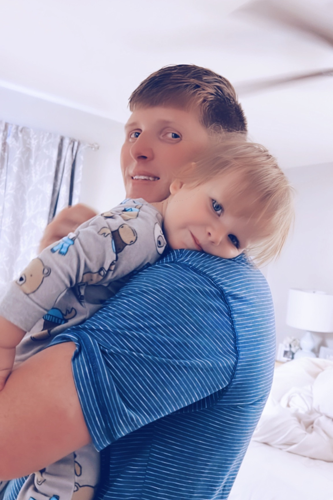 this little love sure does love his “Dada” 🥹 nothing like those morning hugs before daddy heads to work! 🫶🏽 this sweet boy truly is our pride and JOY! 👼🏼

#LTKfamily #LTKbaby #LTKhome