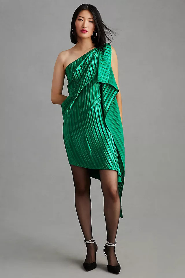 Guapa One-Shoulder Mini Dress | Anthropologie (US)