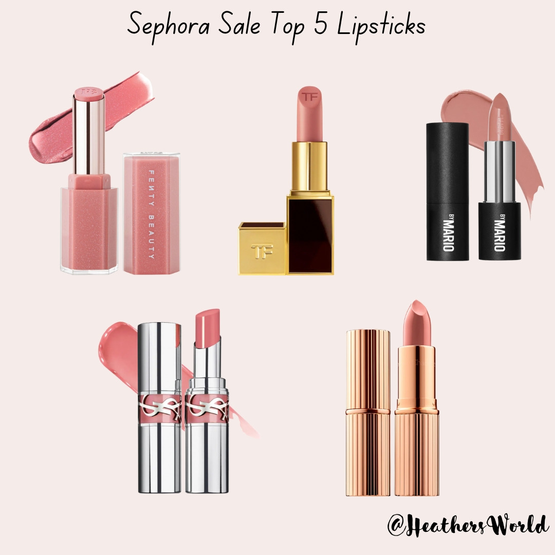 Sephora Sale: My Top 5 Lipsticks  

 #LTKbeauty #LTKsale