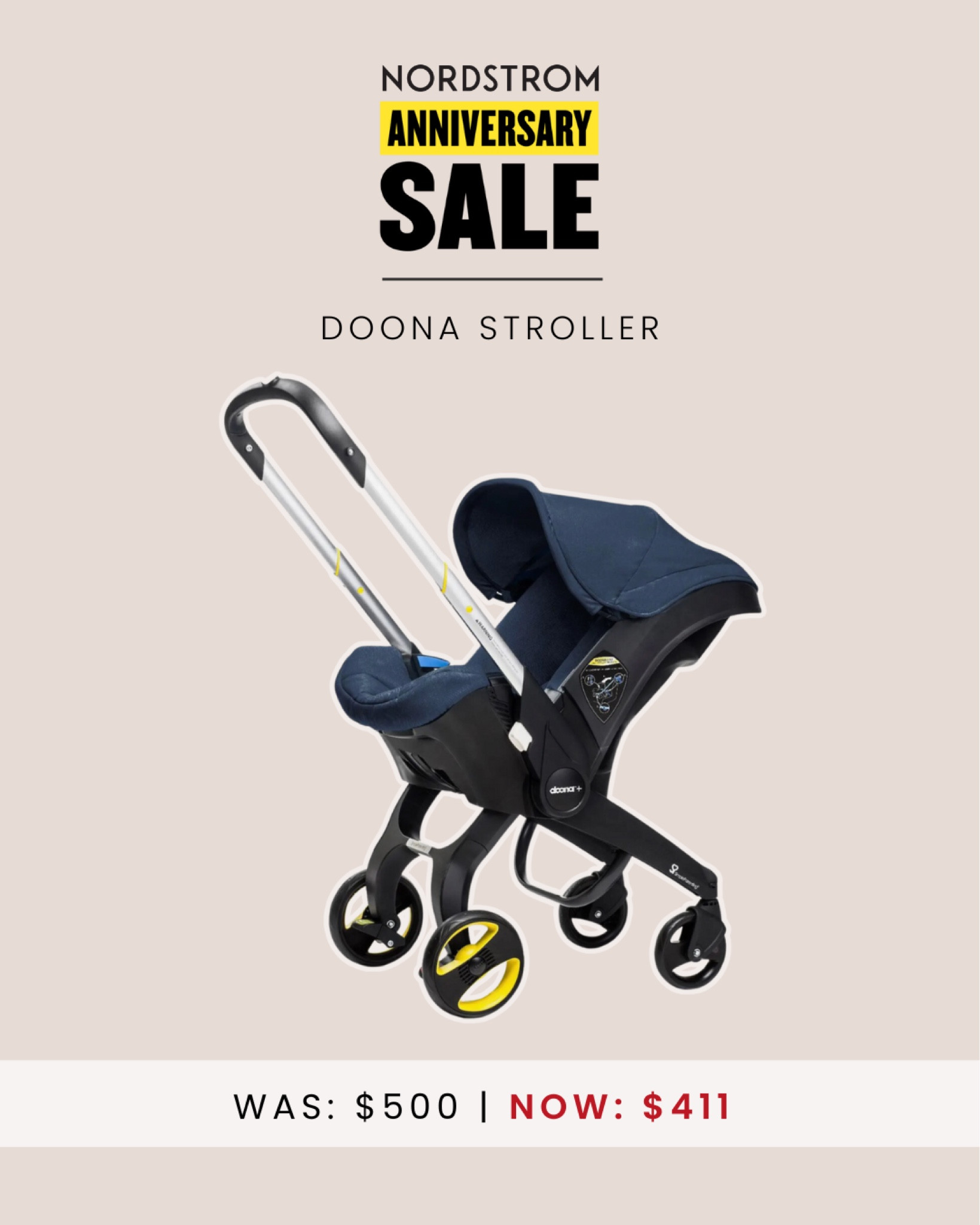 Nordstrom sale Doona stroller — baby gear, baby product, stroller, mom to be, pregnant, maternity, baby 💛

#LTKxNSale #LTKBaby #LTKSaleAlert