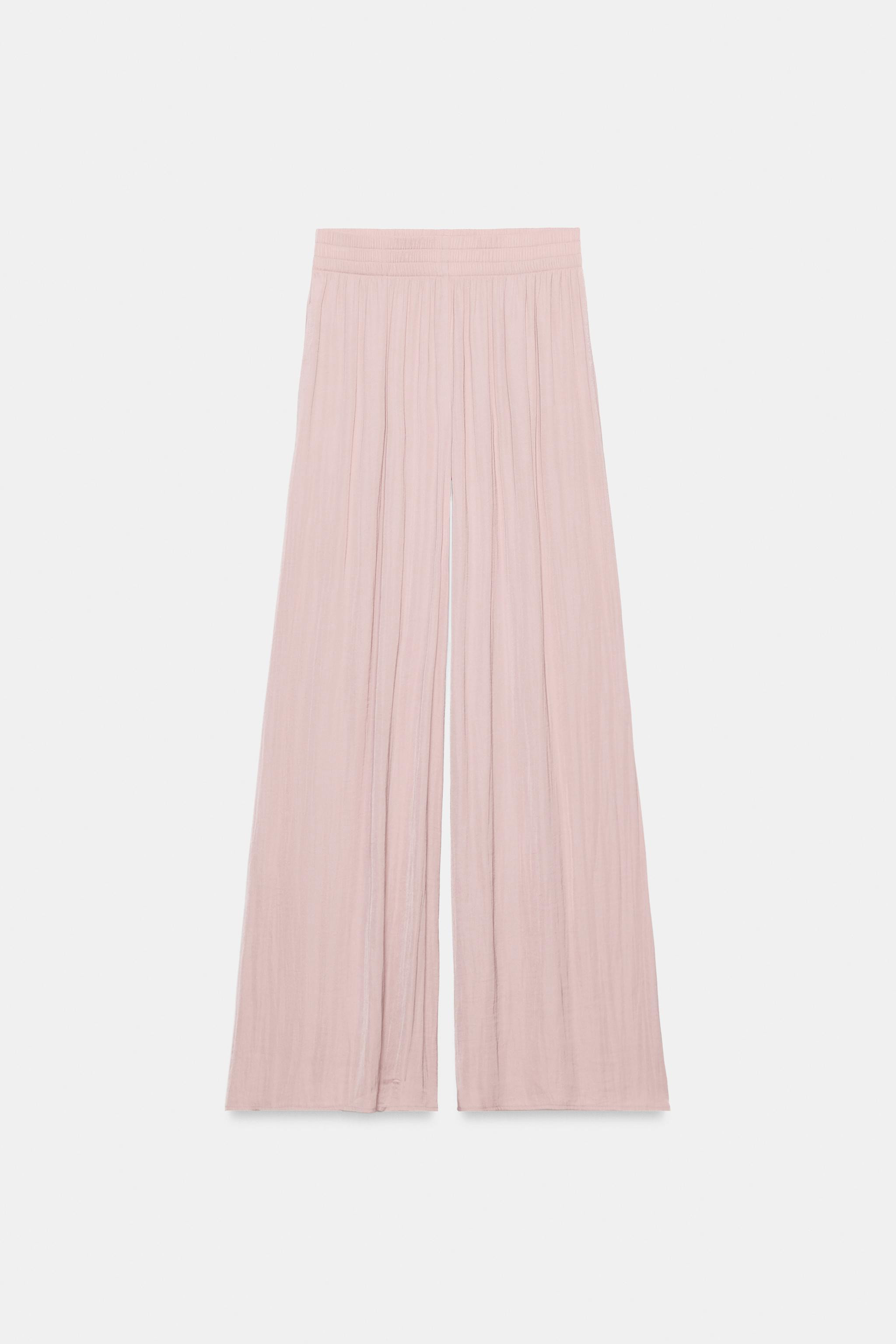 FLOWY WIDE LEG PANTS | Zara US