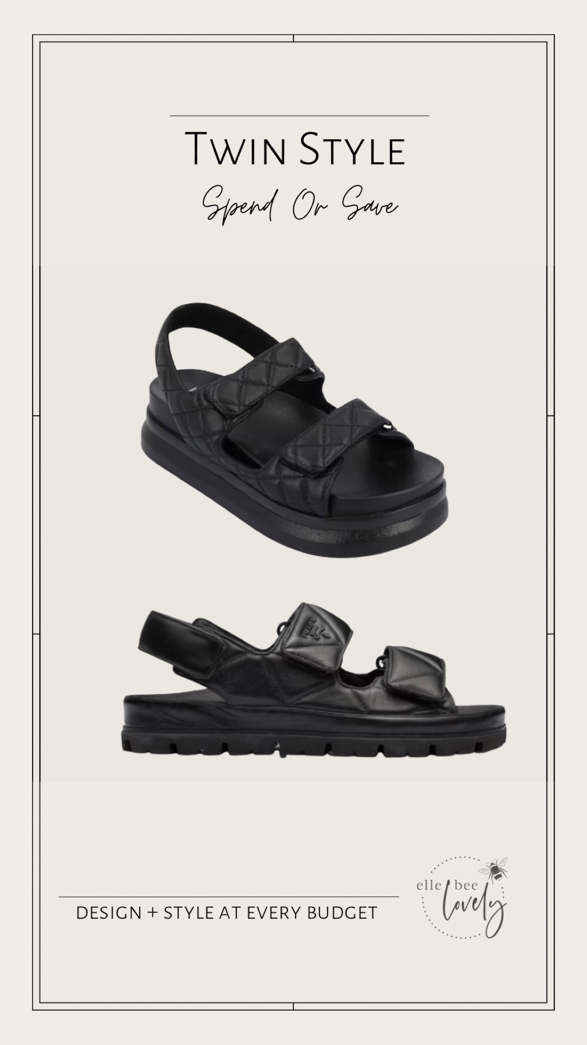 Chunky black ‘Twin Style’ sandals!

#LTKSeasonal #LTKshoecrush #LTKstyletip