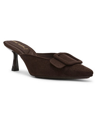 Women's Cassia Slip On Buckle Dress Mules | Macy's