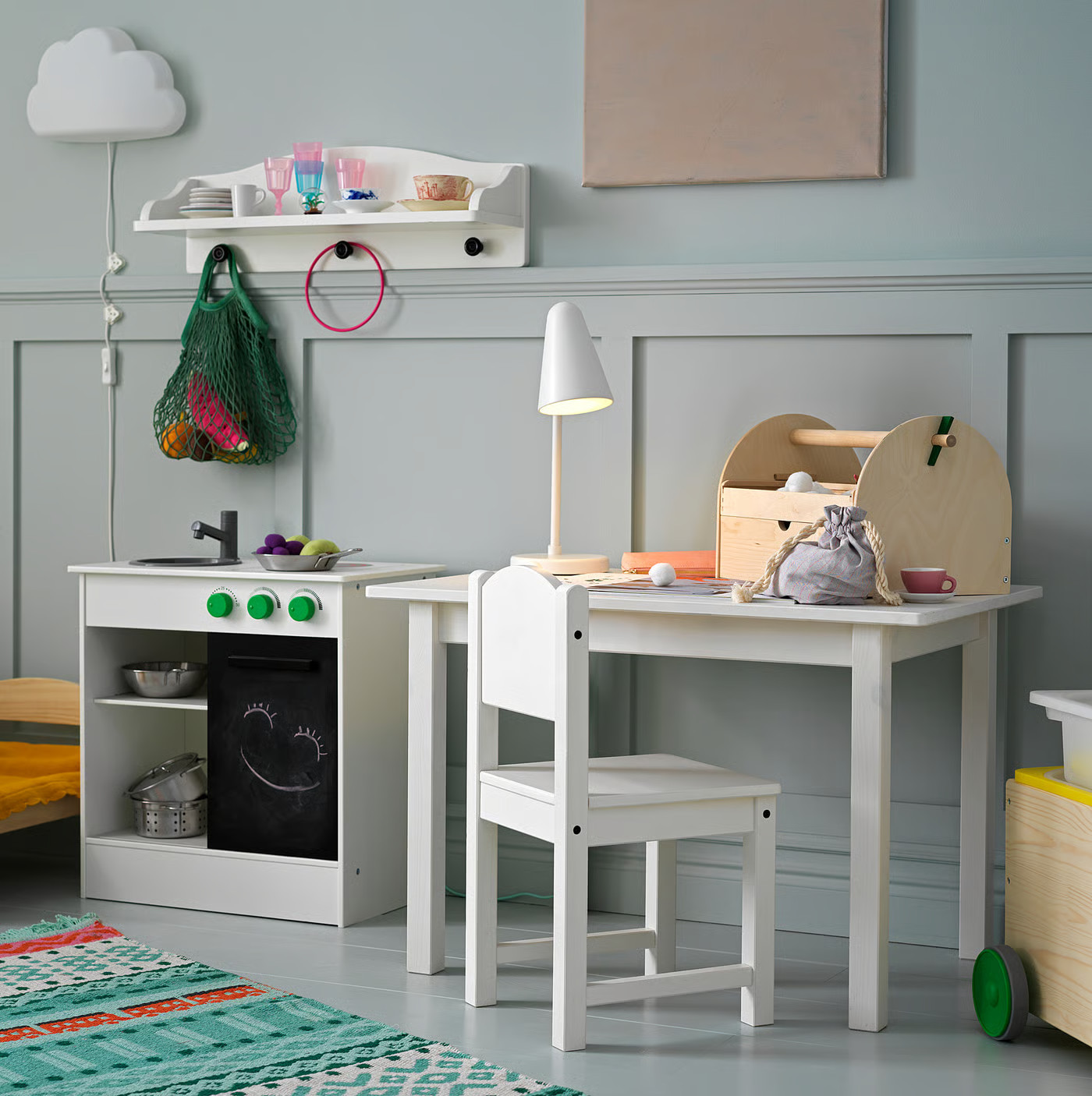 IKEA SUNDVIK children's table, white, 29 7/8x19 5/8 | IKEA US