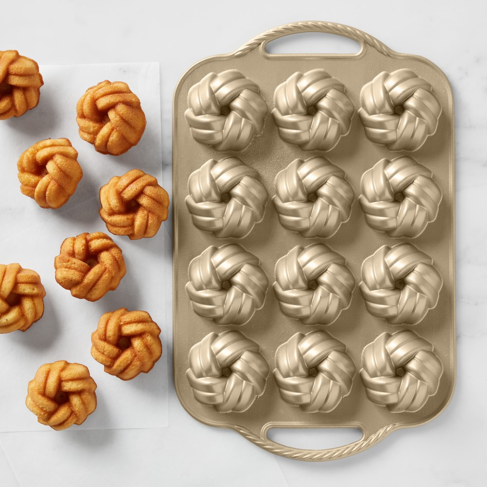 Nordic Ware Nonstick Cast Aluminum 75th Anniversary Cakelet Plaque | Williams-Sonoma