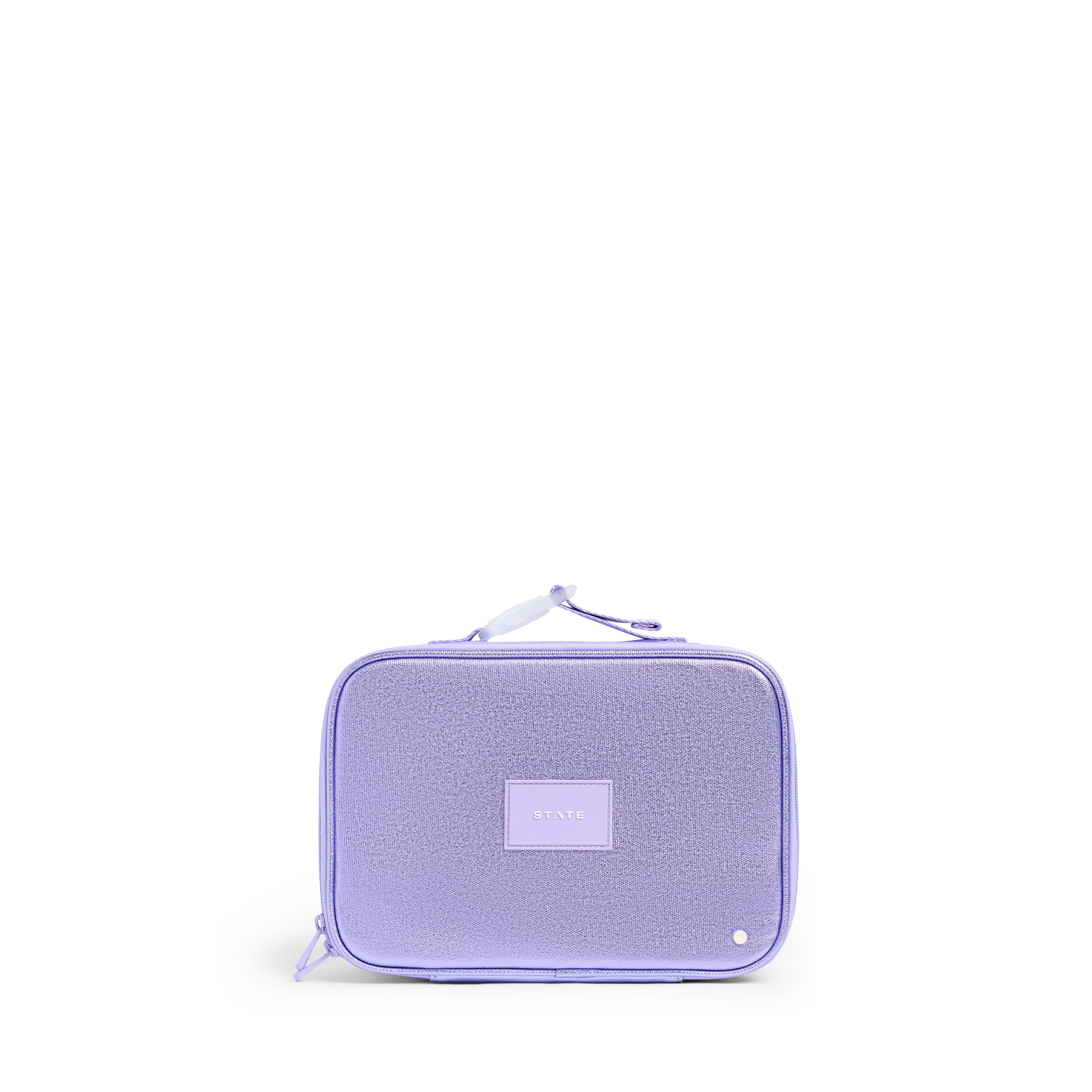 STATE Bags | Rodgers Lunch Box Metallic Lilac | STATE Bags