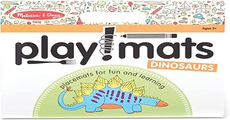Melissa & Doug Playmats - Dinosaurs | Amazon (US)
