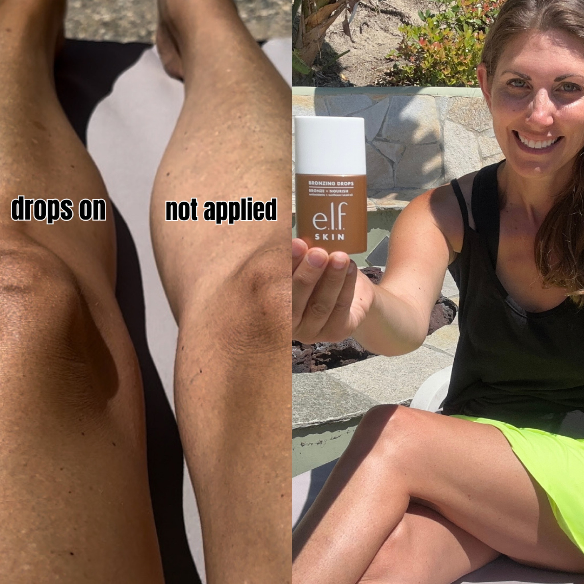 Testing elf skin bronzing drops

#LTKxelfCosmetics #LTKBeauty