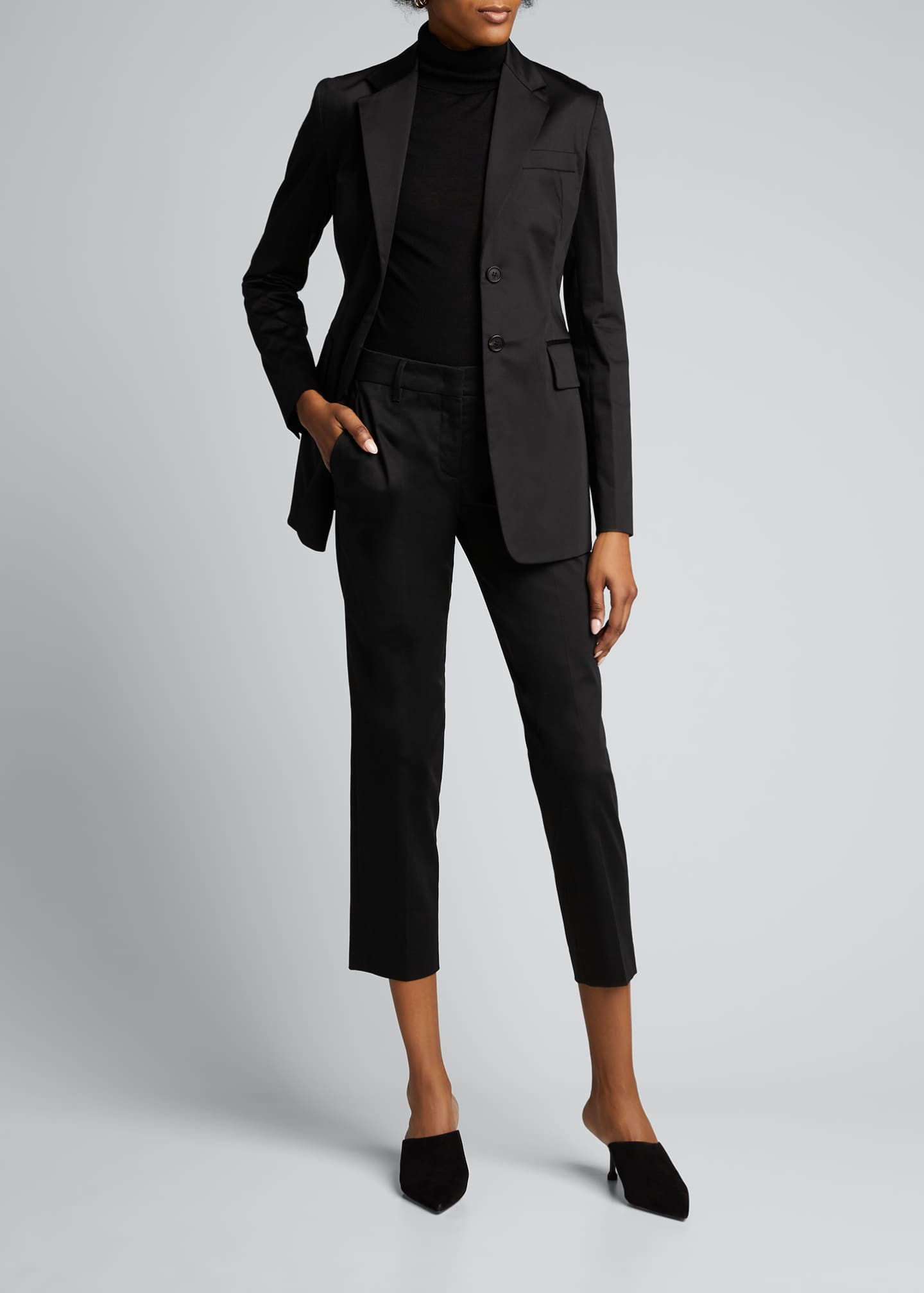 Prada Sateen Blazer  | Bergdorf Goodman