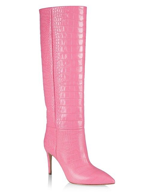 Moc Croco Tall Boots | Saks Fifth Avenue