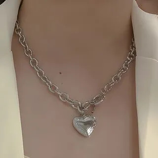 Studio Nana - Heart Chain Necklace | YesStyle | YesStyle Global