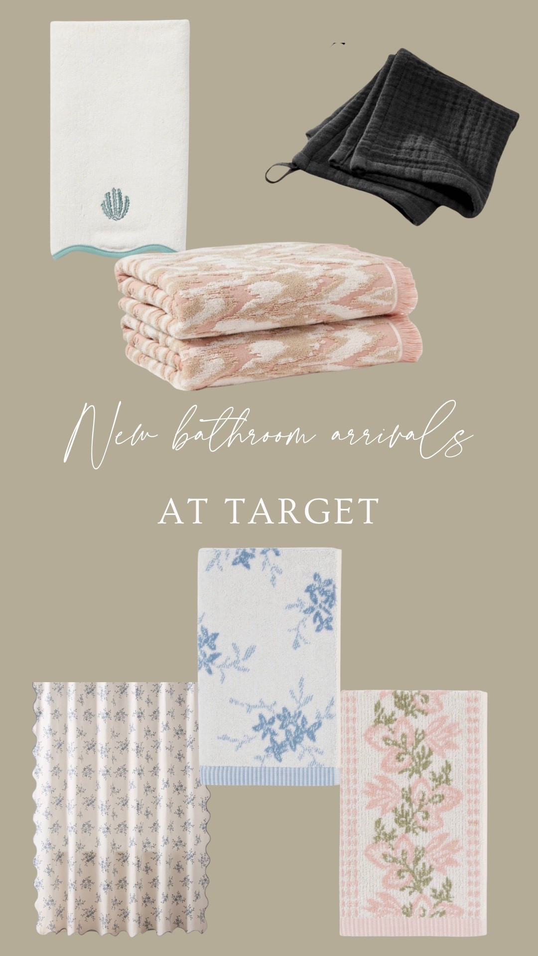 How cute are these new arrivals from Target for your bathroom?!😍🛁

#LTKHome
