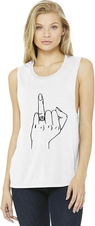 Funky Junque Womens Bride Tank Top Wifey Bridal Wedding Bachelorette Party Shirt | Amazon (US)