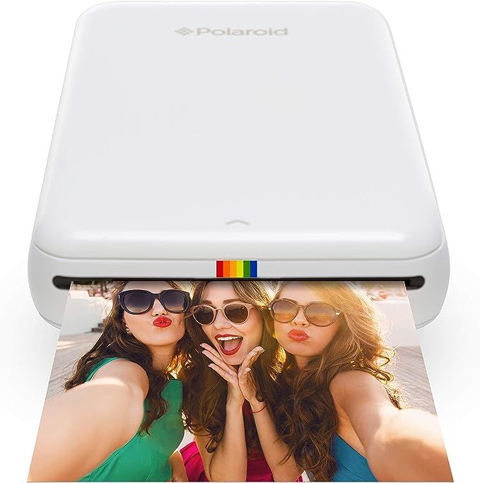 Zink Polaroid ZIP Wireless Mobile Photo Mini Printer (White) Compatible w/ iOS & Android, NFC & B... | Amazon (US)