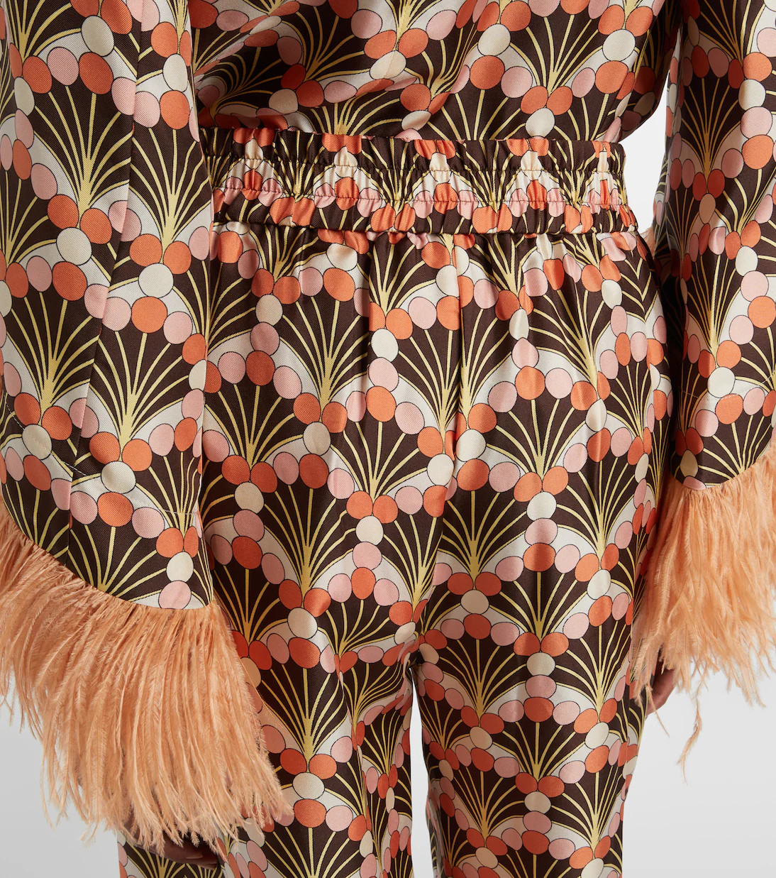 Printed silk palazzo pants | Mytheresa (US/CA)