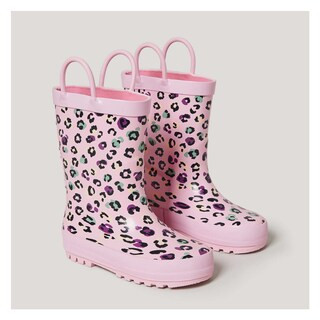 Toddler Girls' Leopard Rain Boots | Joe Fresh