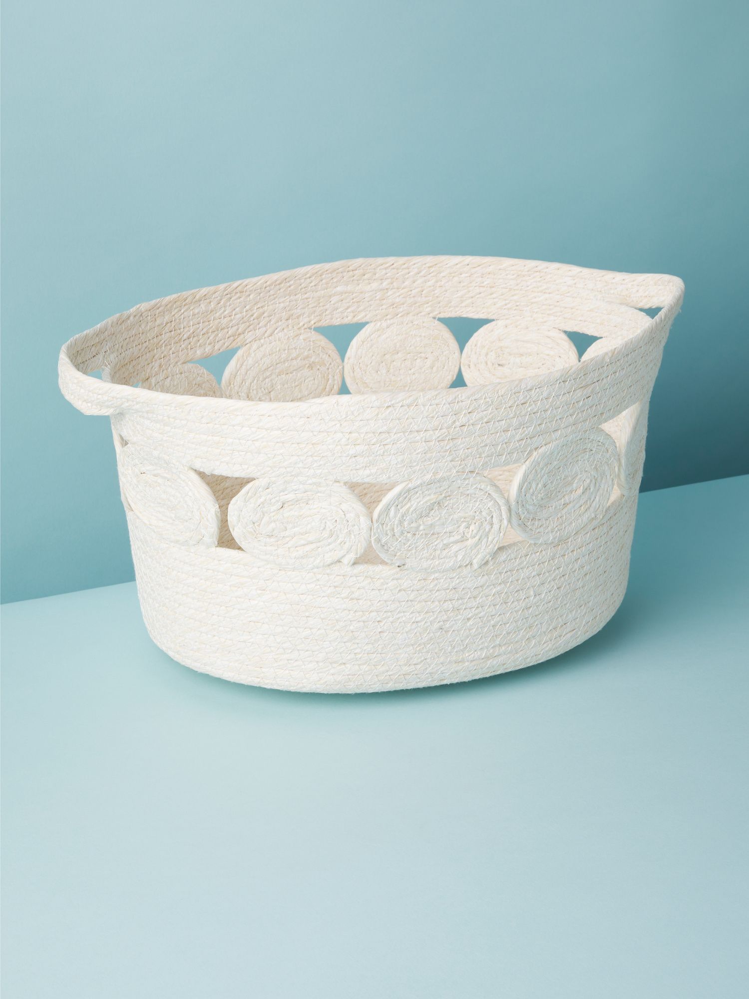 10x17 Paper Wicker Twist Textured Tote | Baskets & Bins | HomeGoods | HomeGoods