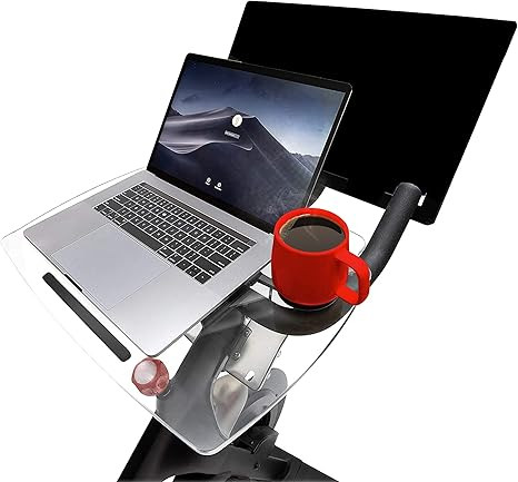 TFD The Tray | Compatible with Peloton Bikes, Made in USA | Spintray Desk Tray - Premium Acrylic ... | Amazon (US)