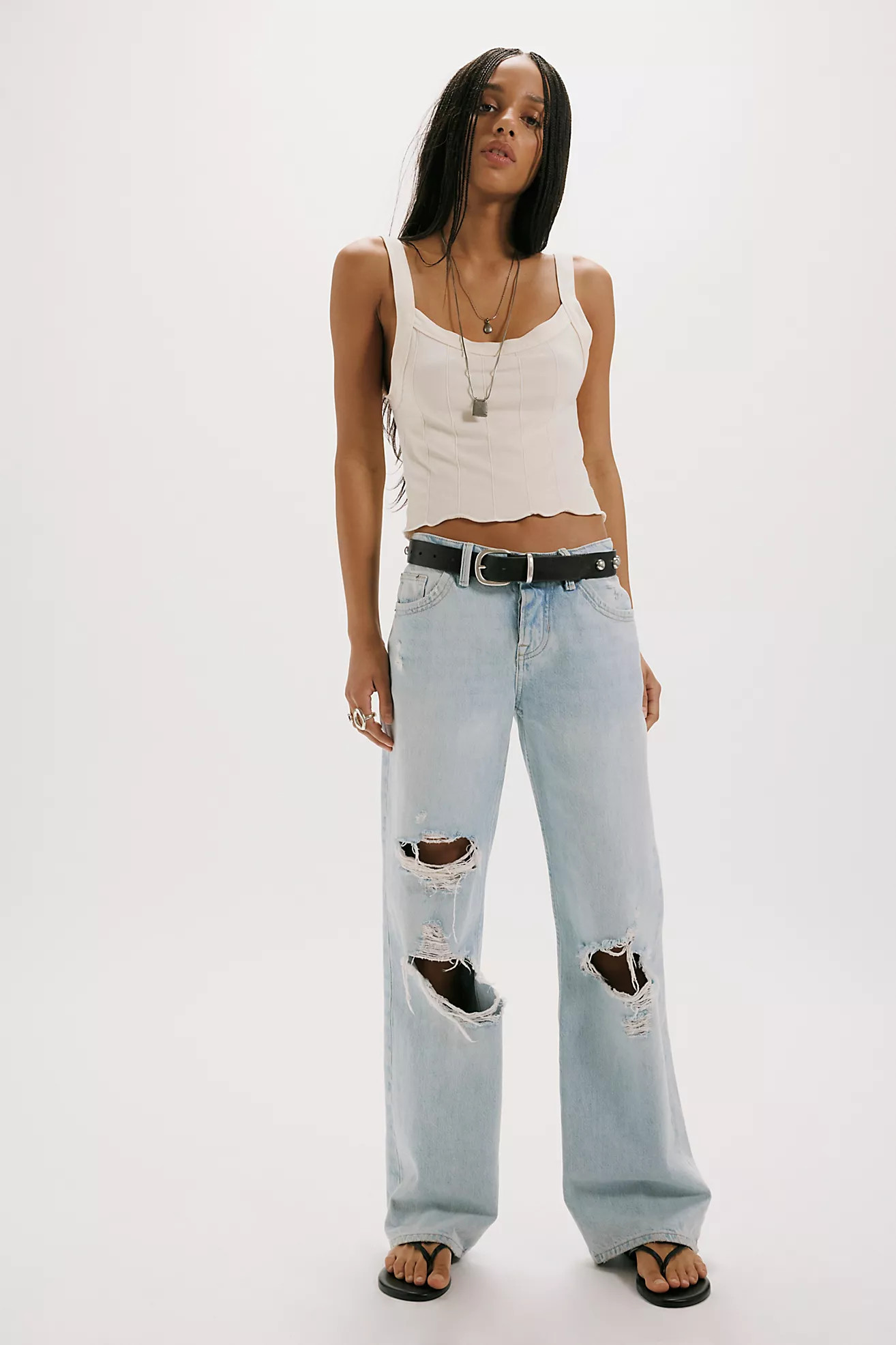We The Free Tennessee Low-Rise Boyfriend Jeans | Free People (Global - UK&FR Excluded)