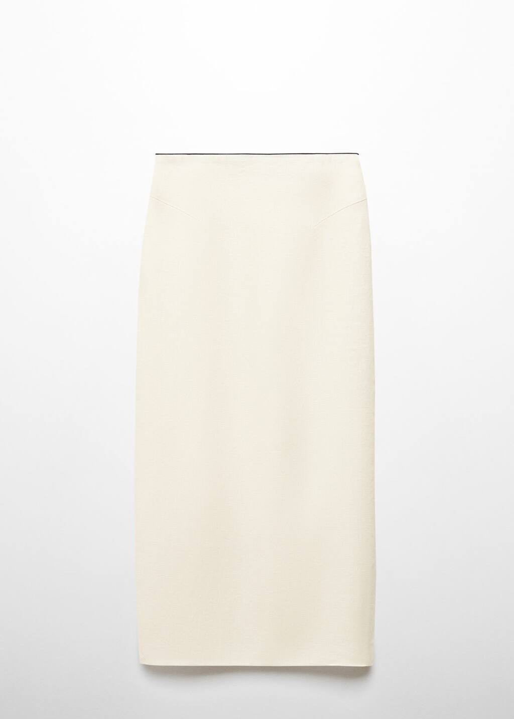 Slit long skirt -  Women | Mango USA | MANGO (US)