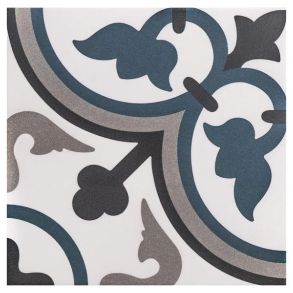 Venice 10" x 10" Porcelain Spanish Wall & Floor Tile | Wayfair North America